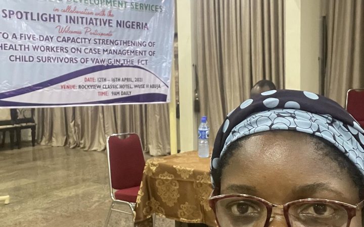 Capacity-building meeting for health workers on supporting survivors of gender-based violence, FCT