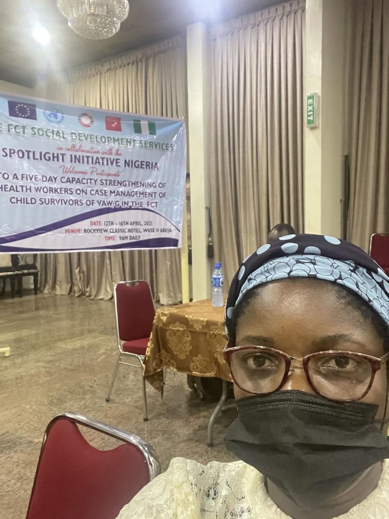Capacity-building meeting for health workers on supporting survivors of gender-based violence, FCT